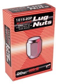 ホイールナット20個入り/ラクティス/P120系/トヨタ/M12X1.5/21mm/メッキ/1台分4H5H共用 101s-20p_画像1