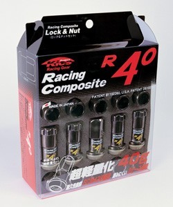 レーシングコンポジットR40/20個入り/4個は予備/セレナ/C23※4穴車/日産/M12×P1.25/ロック&ナットsetクラシカル/RC13K_画像1