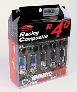 レーシングコンポジットR40/20個入り/ペルソナ/マツダ/M12×P1.5/ナットset/ロック無し/ネオクロ/RC01N_画像1