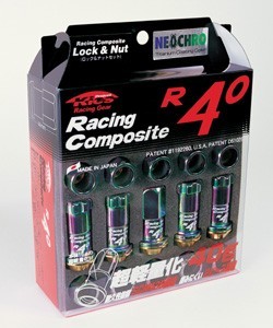 レーシングコンポジットR40/20個入り/4個は予備/ミラアヴィ/ダイハツ/M12×P1.5/ロック&ナットsetネオクロ/RC11N_画像1