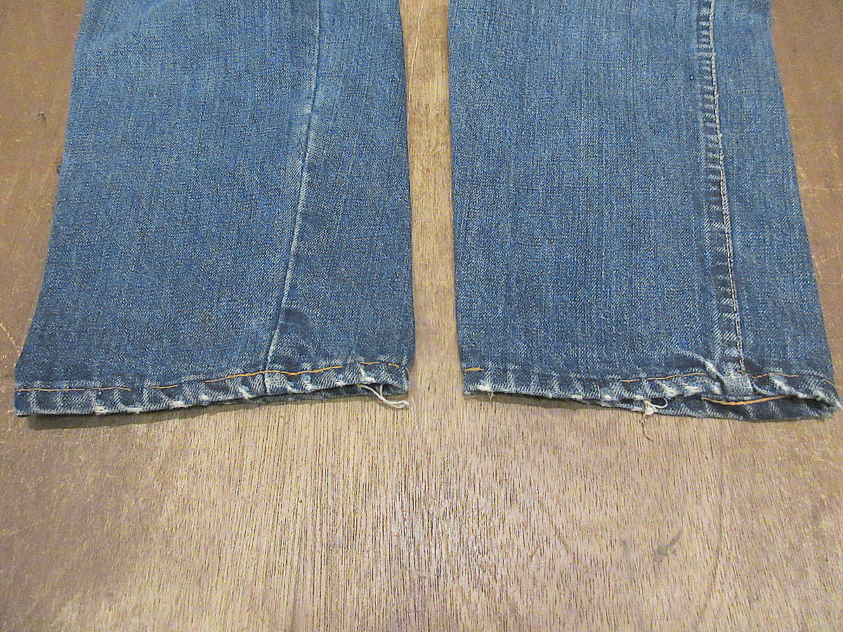 ビンテージ60's●Levi's 606実寸W86cm●230830j1-m-pnt-jns-w34古着1960sリーバイスBIG EビッグEデニム_画像10