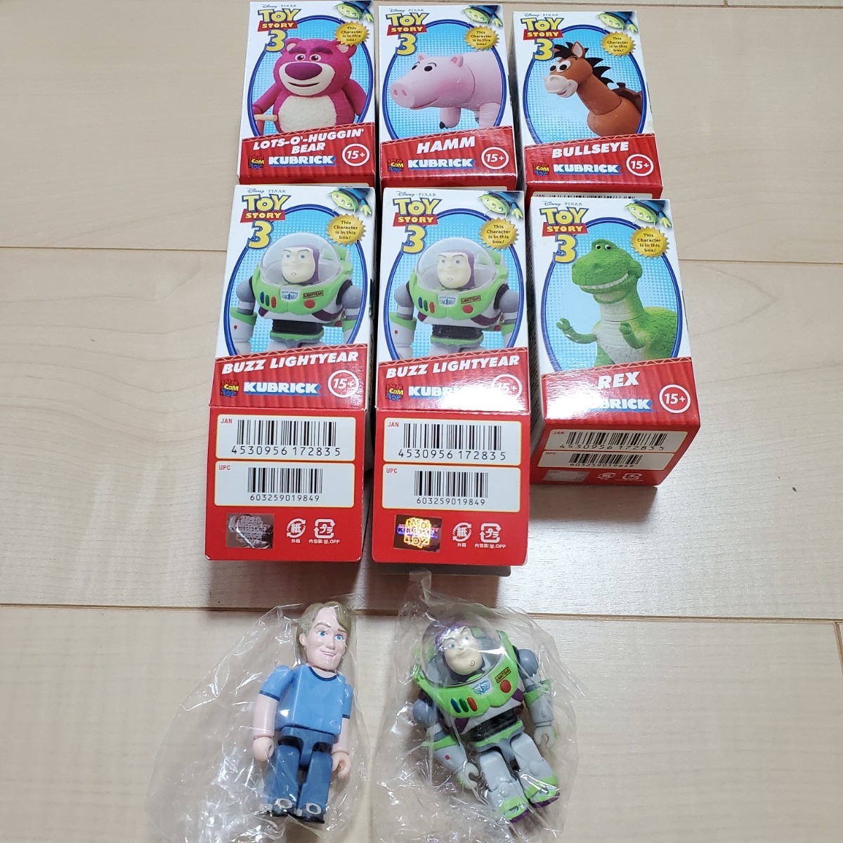 誠実 送込 メディコムトイ キューブリック トイストーリー TOYSTORY 3