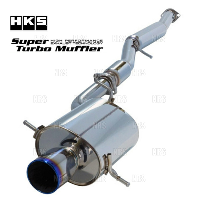 HKS エッチケーエス スーパーターボマフラー (STM) インプレッサ WRX STI GDB EJ20 04/6~07/6 (31029-AF001