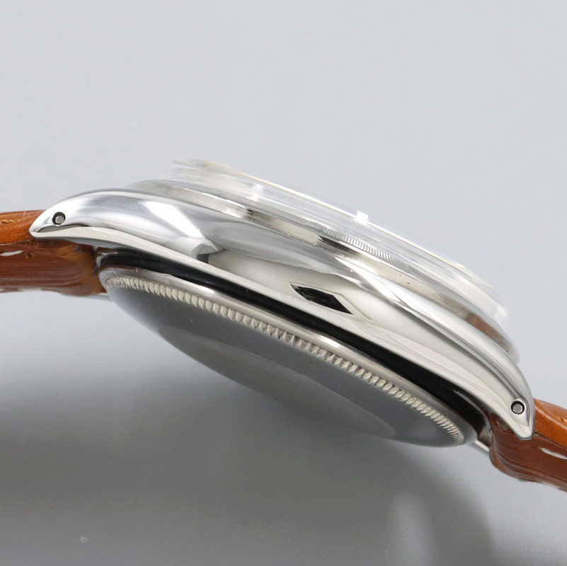 【可動品/OH済】ROLEX ロレックス オイスターパーペチュアル Ref.1003 1960年製 シルバー エンジンターンドベゼル ヴィンテージ腕時計_画像5