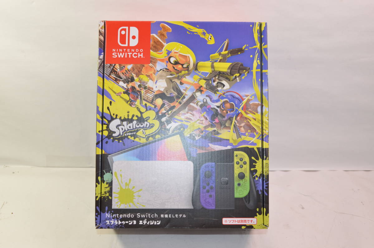 ☆新品未使用☆Nintendo Switch 有機EL 本体 スプラトゥーン3