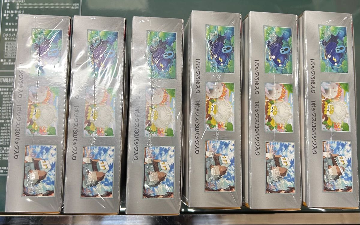 ポケモンカード クレイバースト 6 BOX 新品未開封 シュリンク ポケモンカード クレイバースト 6 BOX 新品未開封 シュリンク