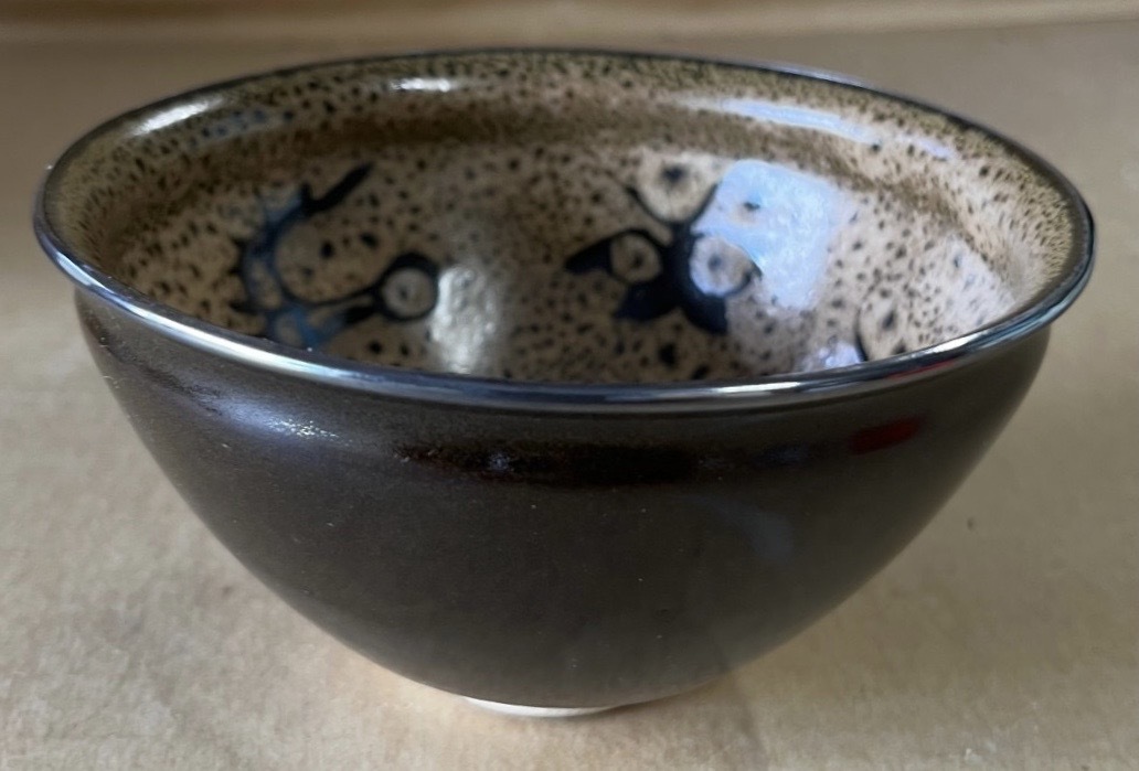 【No.54】茶道具 茶道 京焼 平安草山 黒天目 茶碗 器 茶器 美品 中古品_画像2