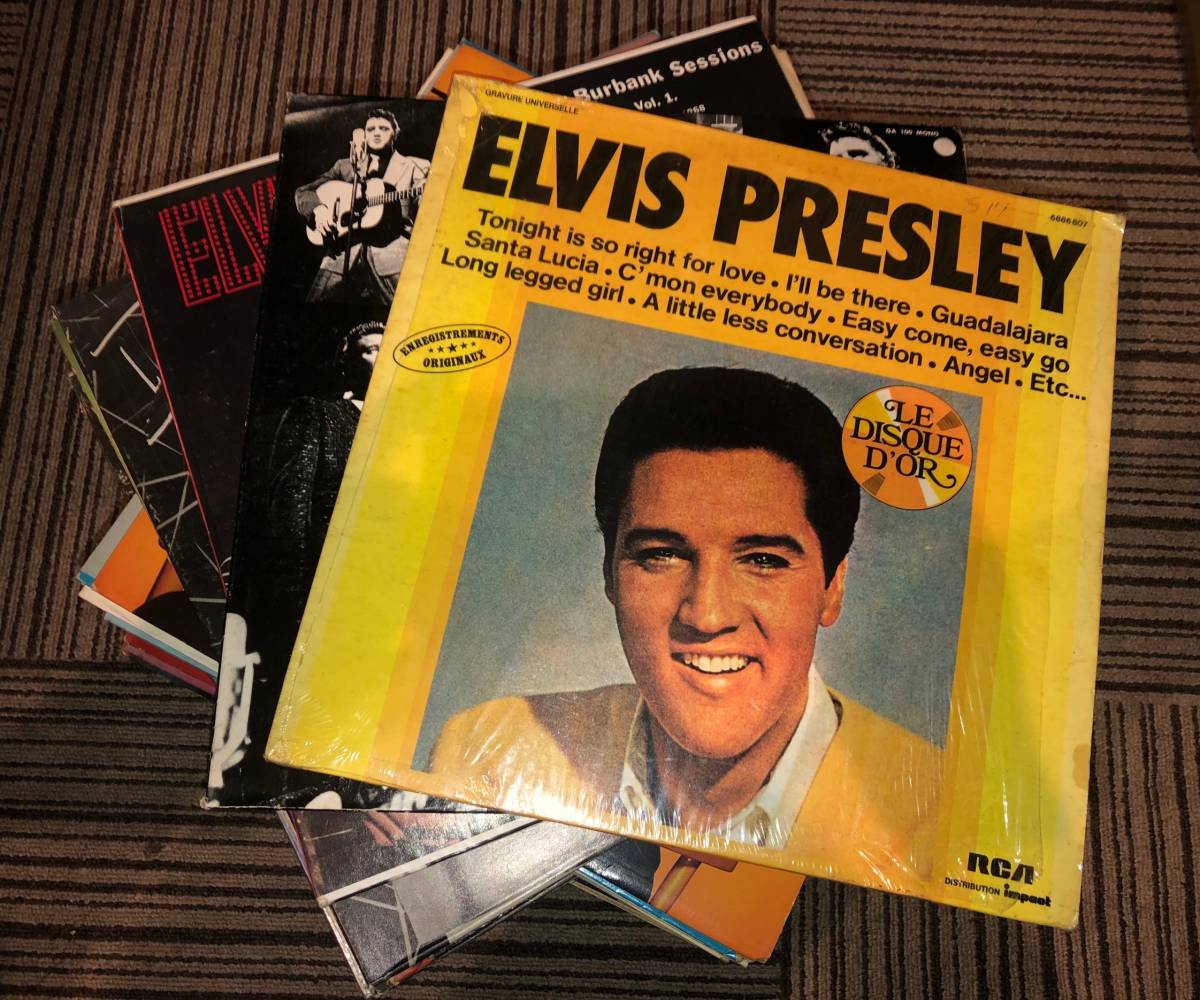 【No.88】エルヴィス・プレスリー　Elvis Presley　LP　45枚以上まとめて　海外版　レコ－ド　ロック_画像1