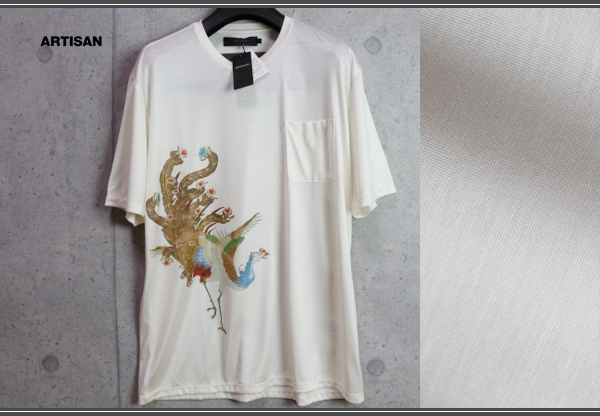 当店一番人気】 新品アルチザン最高級 定価2.8万円/和柄/ARTISAN/絹2