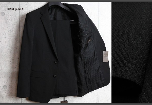 出産祝い 新品 MEN CA M黒/定価7.5万円/COMME スーツ セットアップ 2wayストレッチ 小紋ドビー ポリスト 春夏 コムサメン Mサイズ 出産祝い 新品 MEN CA M黒/定価7.5万円/COMME スーツ セットアップ 2wayストレッチ 小紋ドビー ポリスト 春夏 コムサメン Mサイズ