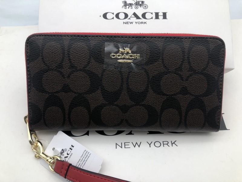 専門ショップ COACH コーチ 長財布 c4452 アコーディオンラウンド