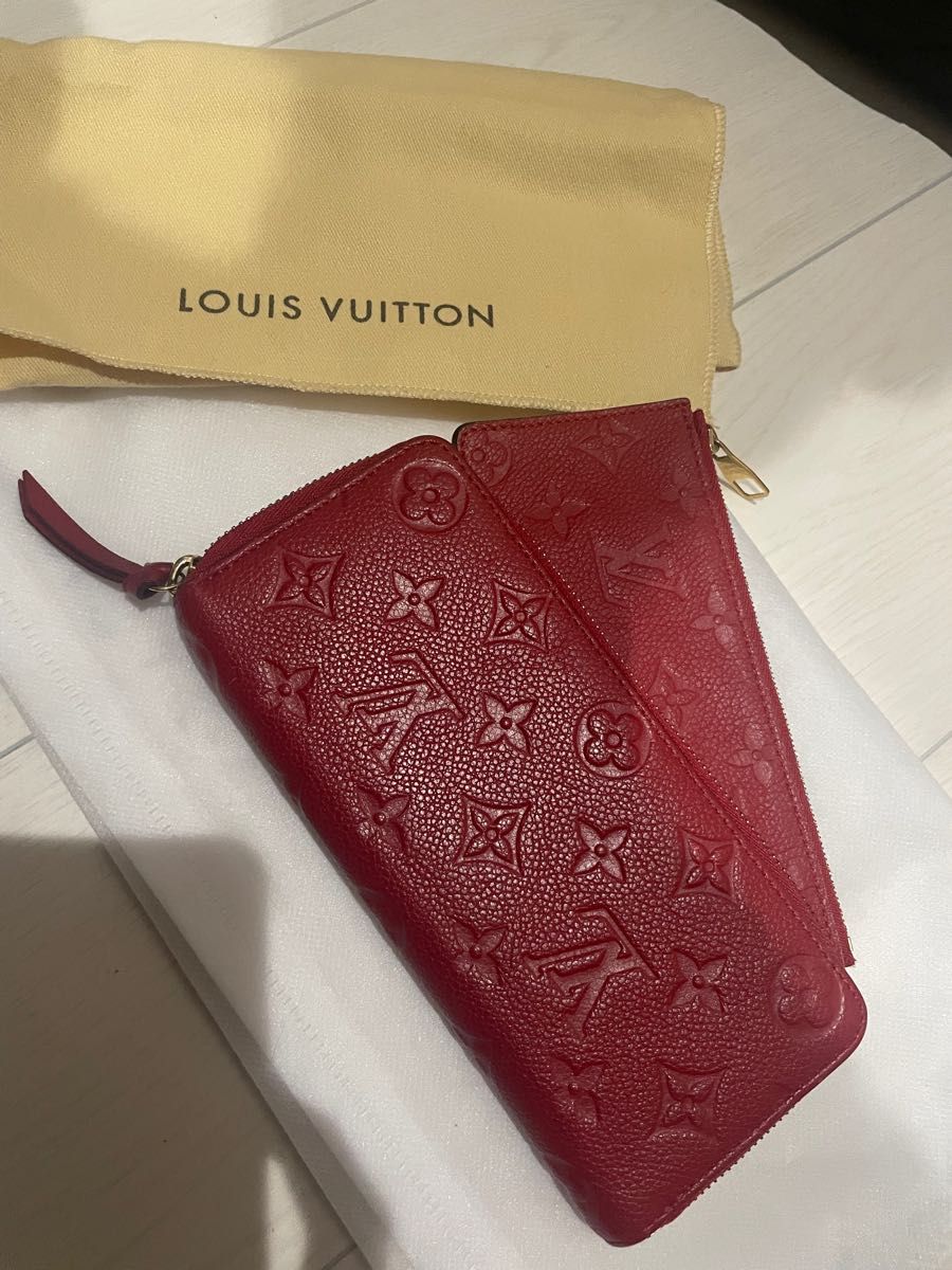 ルイヴィトン LOUIS VUITTON モノグラム 長財布 サイフ　アンプラント