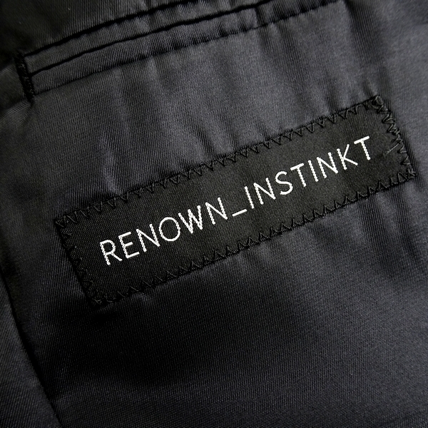 RENOWN_INSTINKT レナウン 新品 定6.6万 サマーウール 2B テーラードジャケット パンツ スーツ セットアップ 285 99 A6 ▲020▼are3219c_画像10