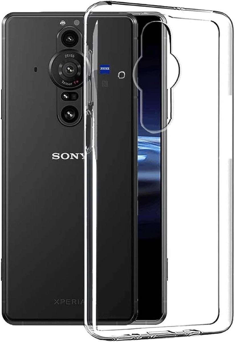 Xperia PRO-I ケース TPUソフトシェル透明保護カバー クリア