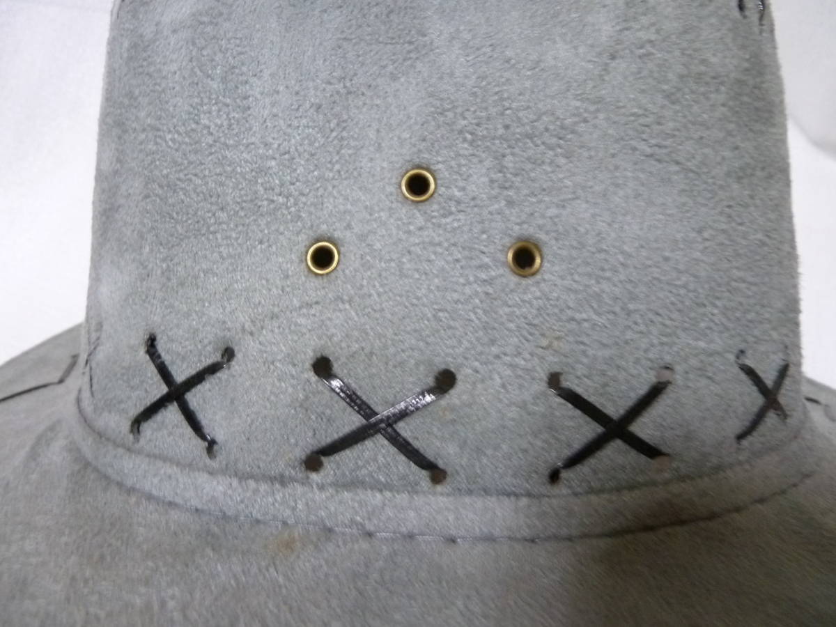  used Western hat gray 