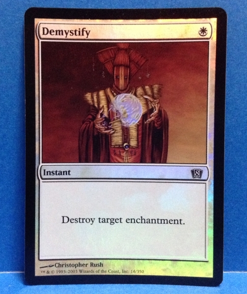 MTG Demystify 啓蒙 英 Foil_画像1