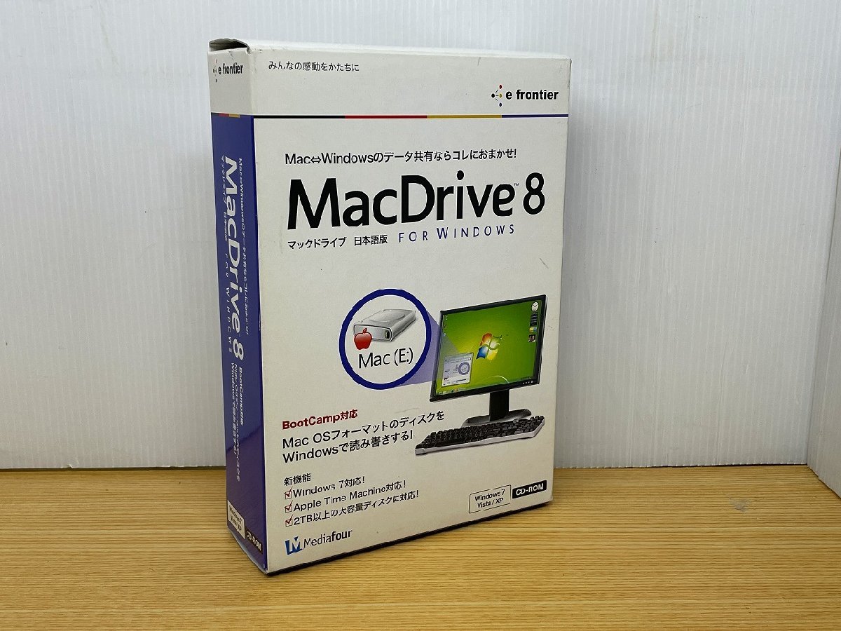 MacDrive 8 日本語版 for Windows(中古品)　◆K3081001_画像1