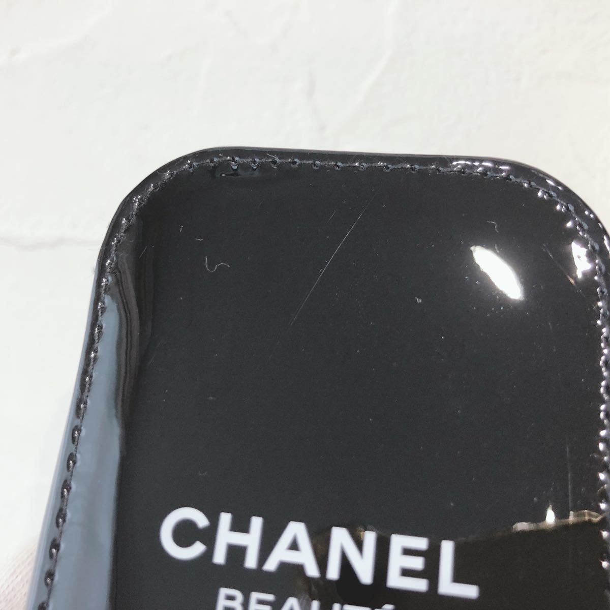 ☆未使用☆ CHANEL シャネル ネイルケアセット ブラック 黒 エナメル 持ち運び 携帯 コンパクト レディース 美品 送料無料_画像8