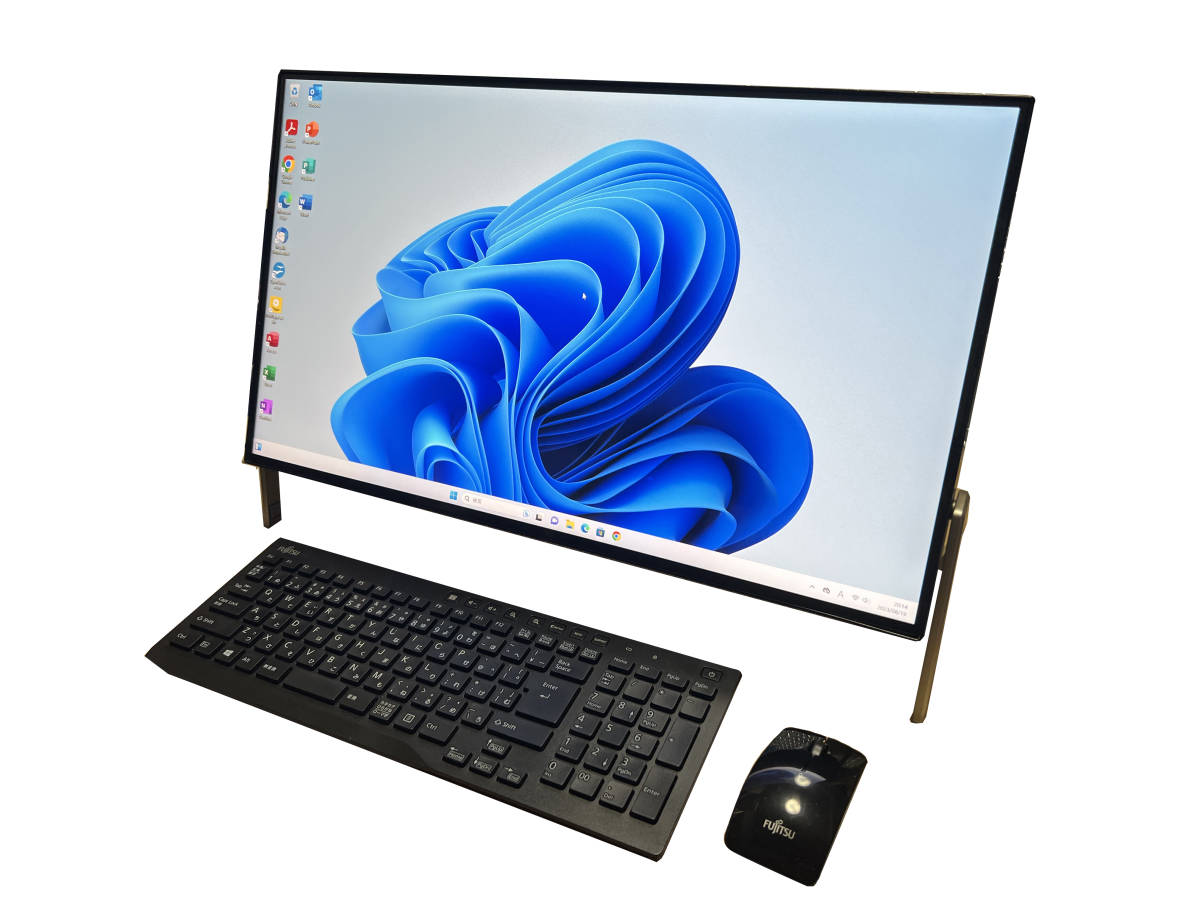 2018年 第7世代最強Core i7-7700HQ メモリ8GB◇新SSD256GB+HDD1TB 23.8