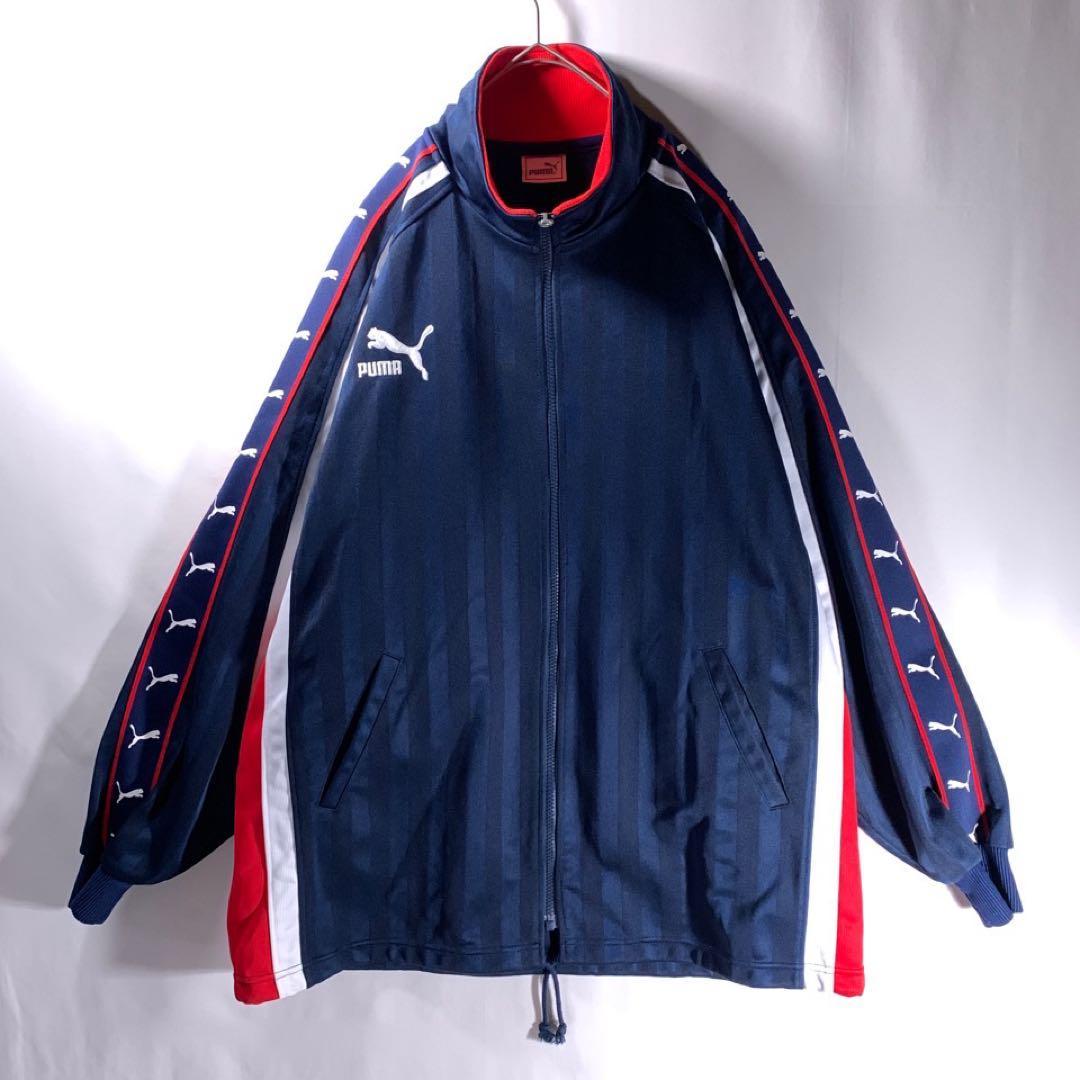 90s PUMA ヒットユニオン 古着 トラックジャケット ジャージ XL_画像2