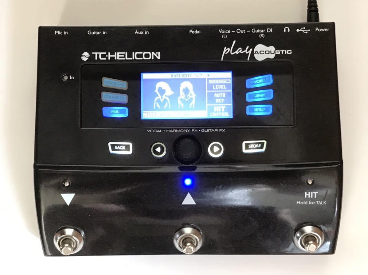 TC HELICON play acoustic ギター＆ボーカル同時演奏マルチ