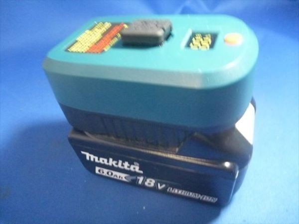 マキタ18VバッテリーUSB（5V/3.1A）とTYPE-C PD 3.0 アダプターマキタ電池本体も最大65W充電可能 BL1815 BL1830 BL1840_埃や水から守るラバーカバー