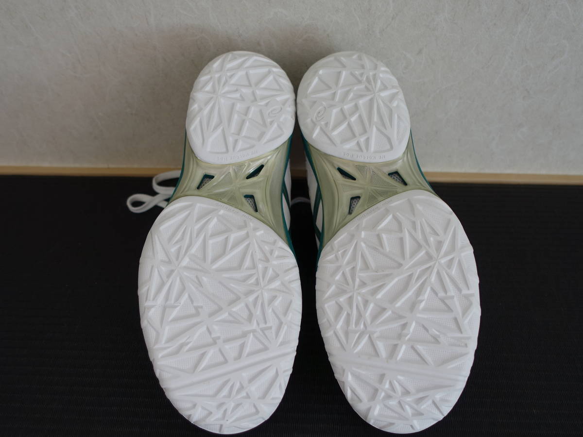 バスケットボールシューズ アシックス 26.5cm 緑 白 ASICS バスケットボールシューズ アシックス 26.5cm 緑 白 ASICS