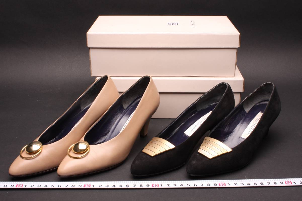 女性に人気! ジバンシィ GIVENCHY 2足 美品 4651 34 箱付 パンプス