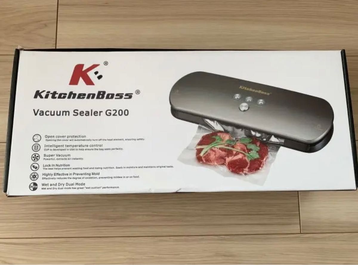 値下げしました 真空パック機 KitchenBoss|Yahoo!フリマ(旧PayPay