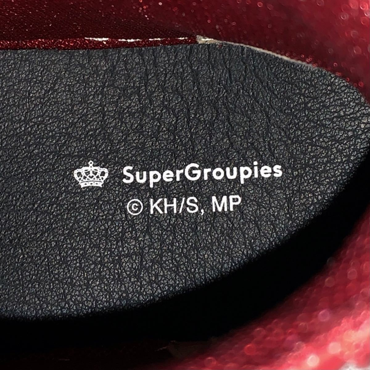 【未使用】緑谷出久モデル Super Groupies スーパーグルーピーズ スニーカー レッド 赤 26.5cm 僕のヒーローアカデミア_画像7