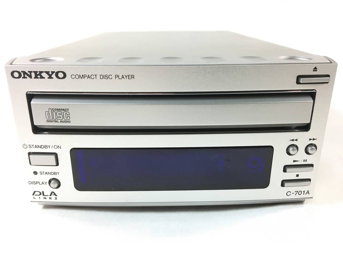 ＯＮＫＹＯ　ＩＮＴＥＣ　Ｃ－７０１Ａ　ＣＤプレーヤー　トレー開閉ベルト新品交換済　ＩＮＴＥＣ　１５５シリーズ　オンキョー_画像1