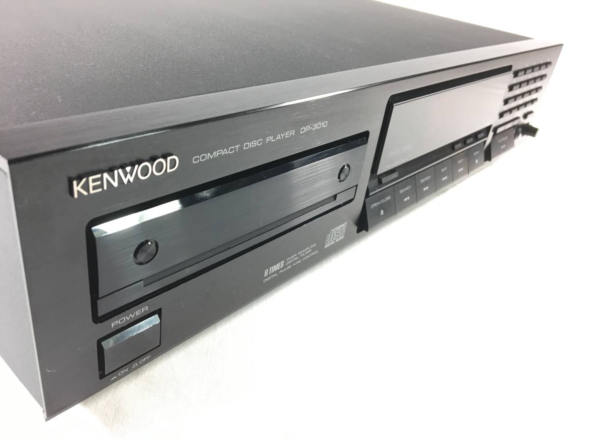 KENWOOD DP-3010 CD плеер tray открытие и закрытие заменен ремень с дистанционным пультом 