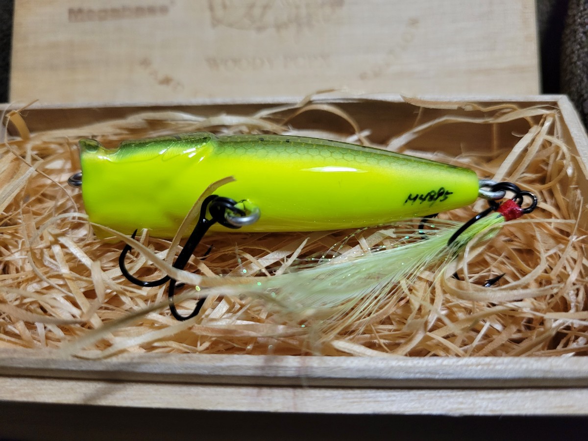 ★Megabass★WOODY POPX メガバス ウッディー ポップX CHART BELLY BASS 新品未使用品 Length 65.5mm Weight 1/4oz ポッパー 伊東 由樹_画像5