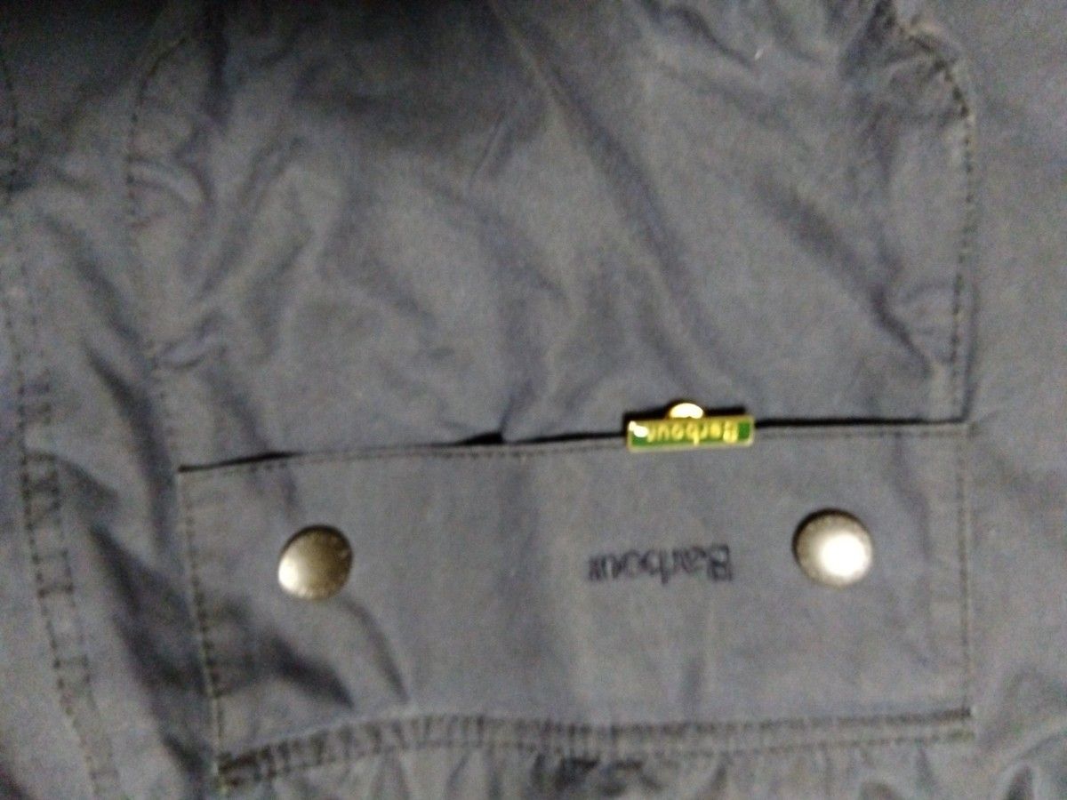Barbour BEDALE バブアー ビデイル サイズ38 オイル抜き ネイビー 美品
