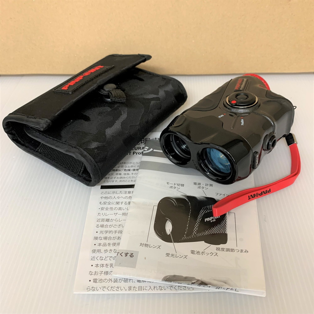 2022年新作 【ほぼ未使用】 ゴルフレーザー距離計 レーザーアキュラ