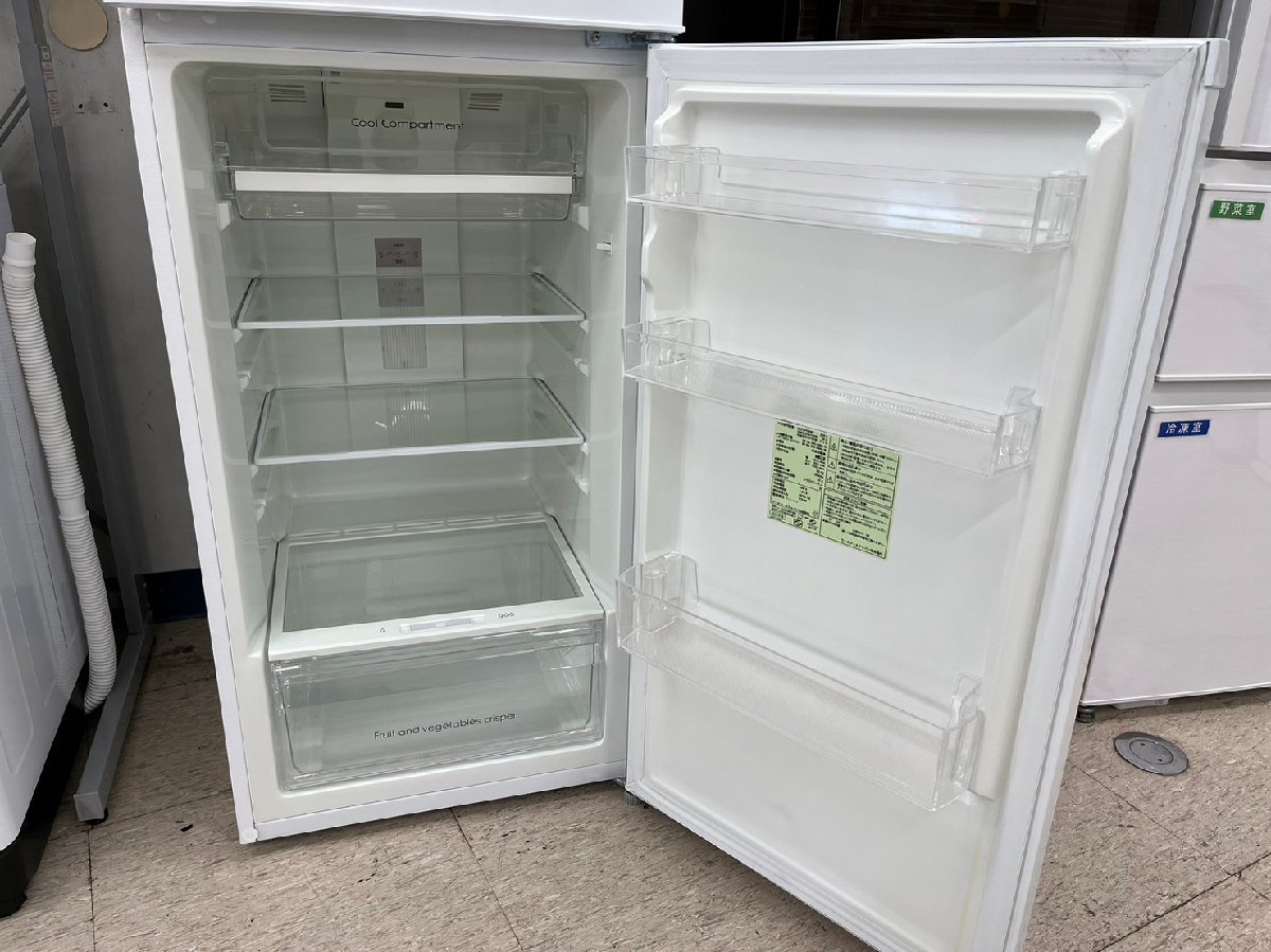 お得セット R3519 YAMADA ヤマダ 2ドア冷蔵庫 225L YRZ-F23G1 2021年