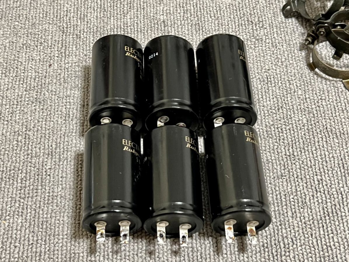 RUBYCON BLACK GATE SK ! 500V 100uf ! 動作品!6本!安心してご RUBYCON BLACK GATE SK ! 500V 100uf ! 動作品!6本!安心してご