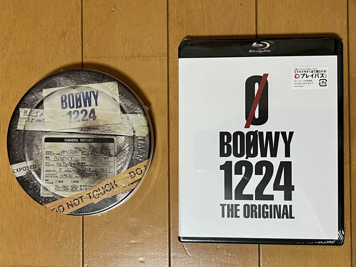 BOOWY 1224 Blu-ray CD 限定フィルム缶仕様新品未開封◇ 氷室京介布袋 