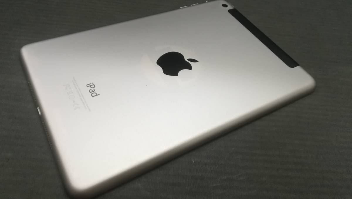 au Apple iPad mini3 第3世代 16GB Wi-Fi+Cellular A1600(MGHV2J/A