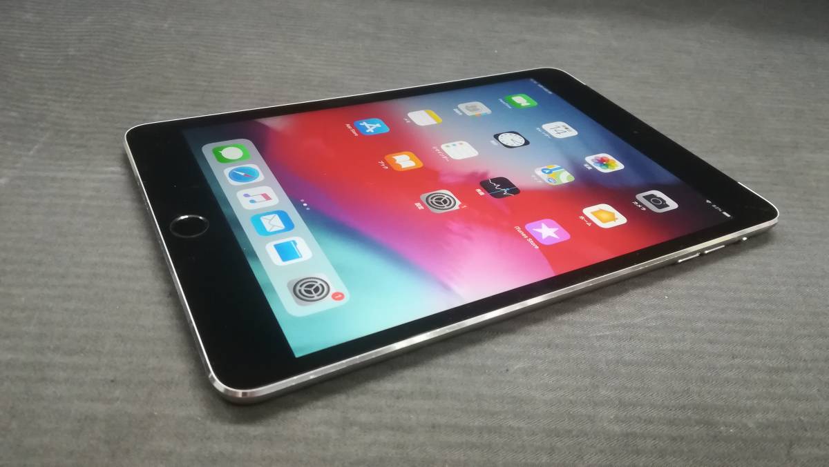 au Apple iPad mini3 第3世代 16GB Wi-Fi+Cellular A1600(MGHV2J/A