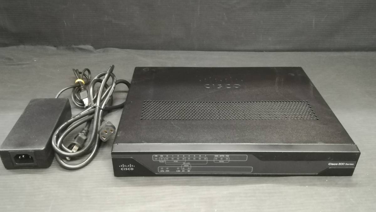 動作品♪】Cisco C891FJ-K9 V02 サービス統合型 ルーター 800 動作品♪】Cisco C891FJ-K9 V02 サービス統合型 ルーター 800