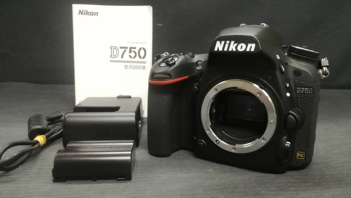 ヤフオク! - 【美品♪】Nikon/ニコン D750 ボディ 2432万...