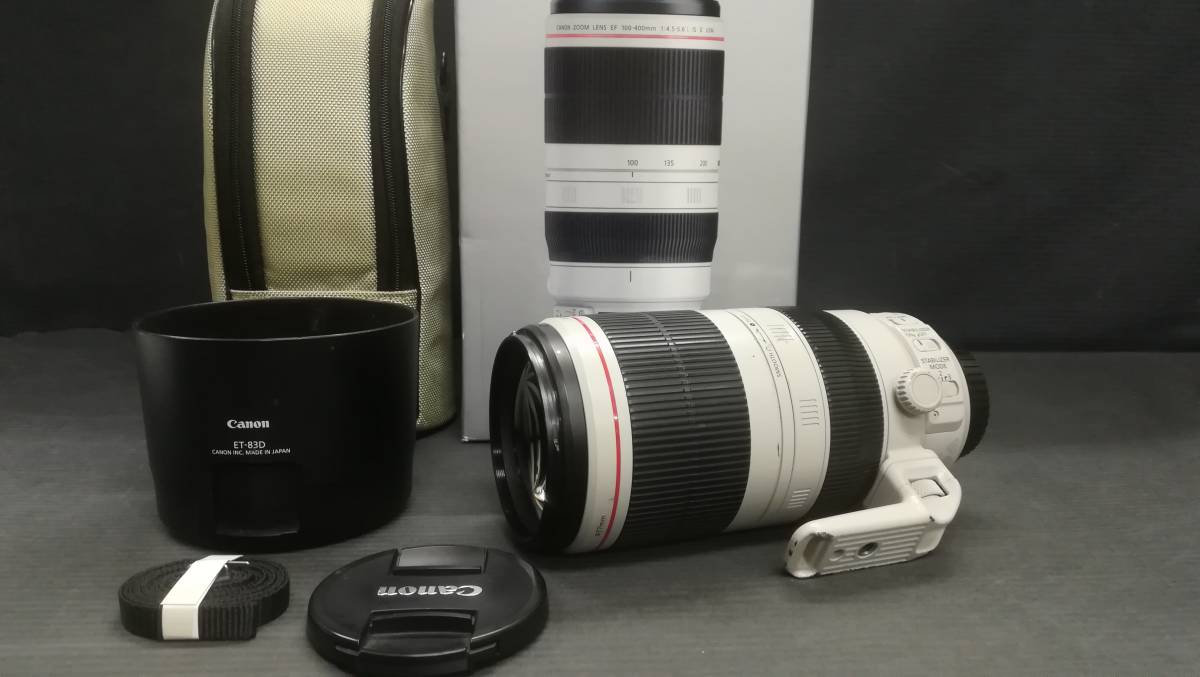 女性が喜ぶ♪ EF100-400mm 【動作品♪】CANON/キャノン F4.5-5.6L