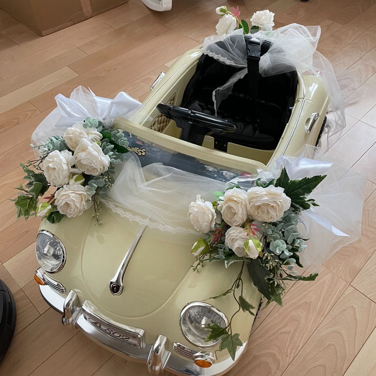 電動乗用ラジコンカー ポルシェ 車 結婚式 リングボーイ リングガール