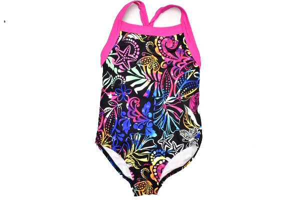 * бесплатная доставка *. стирка завершено * ребенок Kids девочка купальный костюм Familia Roxy speedo плавание одежда совместно выгода 3 надеты комплект 90cm 120cm 140cm