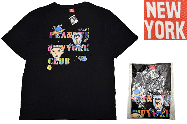 Y-6429* free shipping * new goods not for sale * comic .book@. industry NEW YORK New York .. peace . shop ...* online game limitation short sleeves T- shirt 