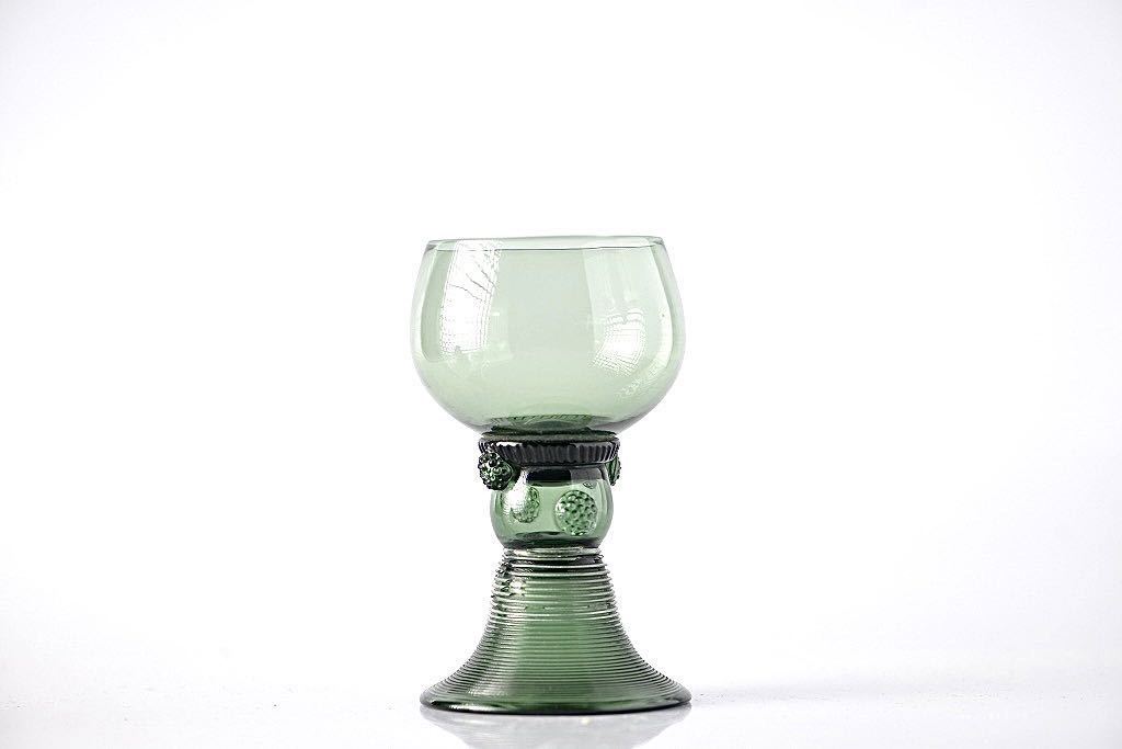 18-19世紀 レーマー杯 ワイングラス 古硝子_画像1