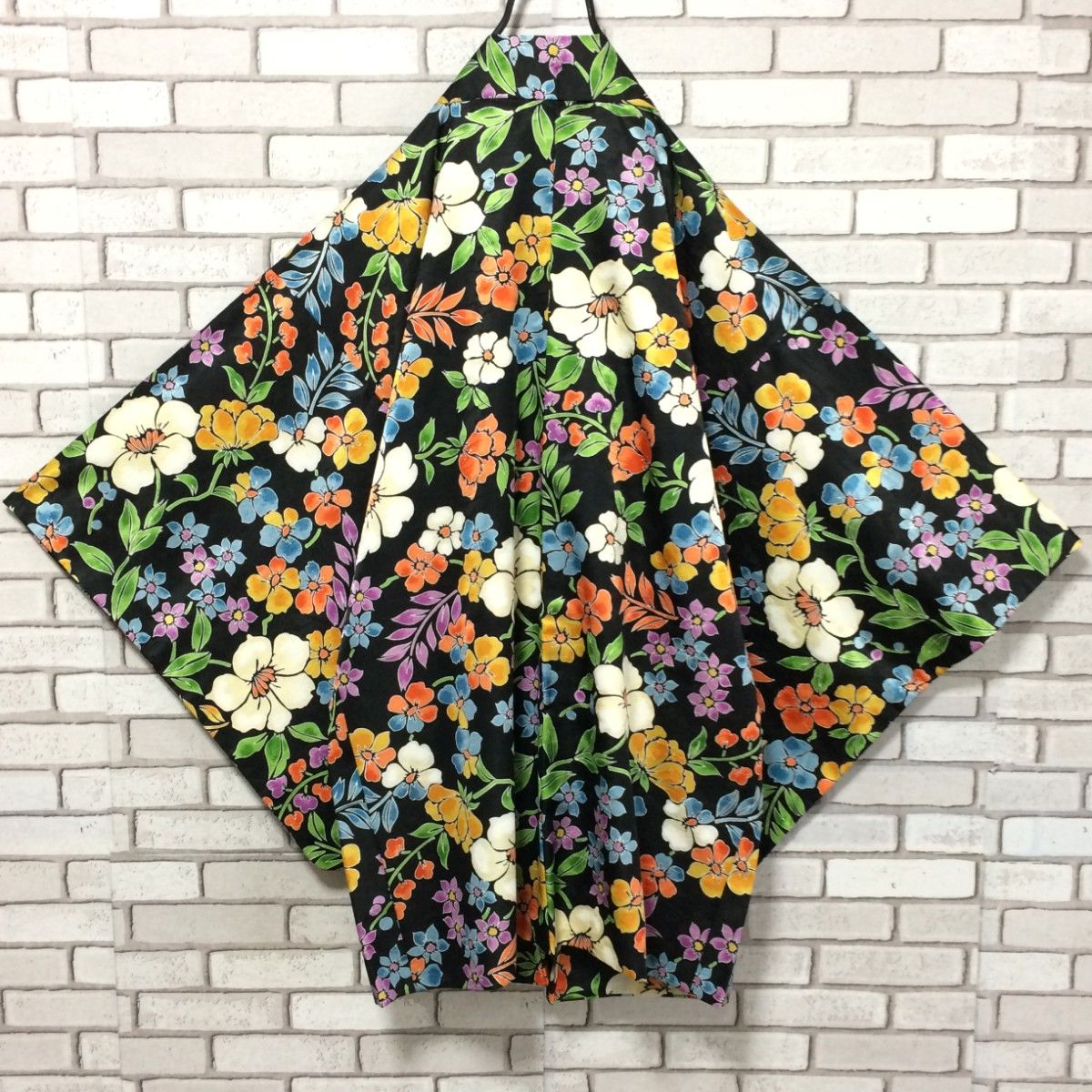総柄 羽織 アート 花柄 花模様 着物 羽織 個性派 モード 大正ロマン