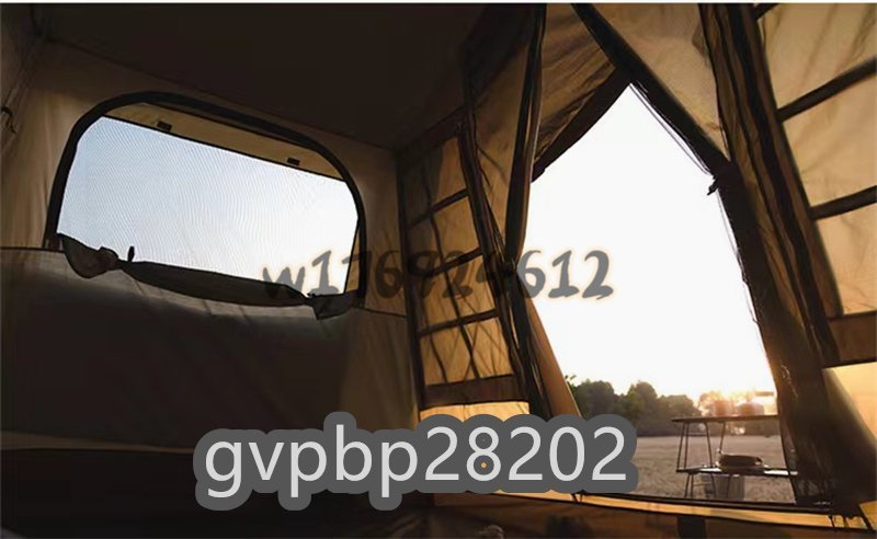 新入荷☆ロッジ型テント テント 防風防災 ロッジタイプ アウトドア 4-5人用 アウトドア キャンプ テント ファミリーテント 簡単設営 多機能_画像7