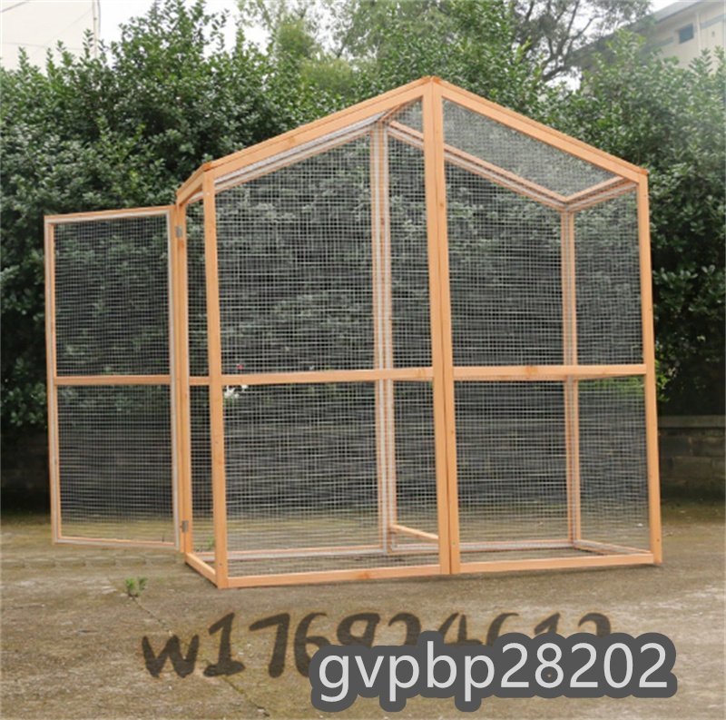  very popular * large breeding cage holiday house pine. tree wooden bird chicken duck ... outdoors small animals cage XL size . corrosion material 160*75*173cm construction type pet cage 